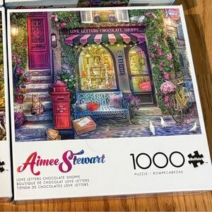 Buffalo Games Love Letters Chocolate Shoppe Puzzle - 1000 Pieces